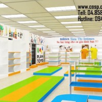 Thiết kế cửa hàng mẹ và bé Intimex Vinh